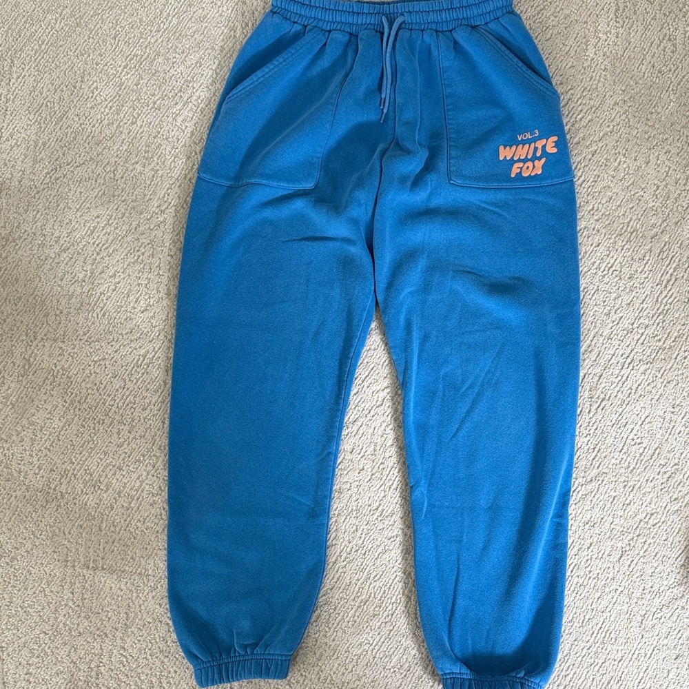 White Fox Offstage Sweatpants Azure